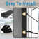 Artpuch Custom High Density Pergola Cover Shade with Grommets Shade