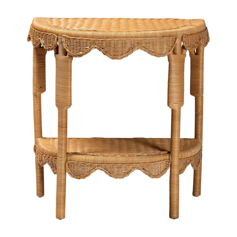 Console en rotin