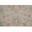 Tapis beige en laine noué à la main de conception unique 3 pi 1 po x 3 pi 11 po New Age