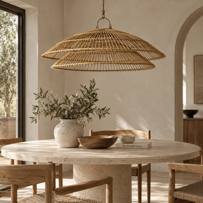 Rosella Handwoven Rattan Pendant Light Shade
