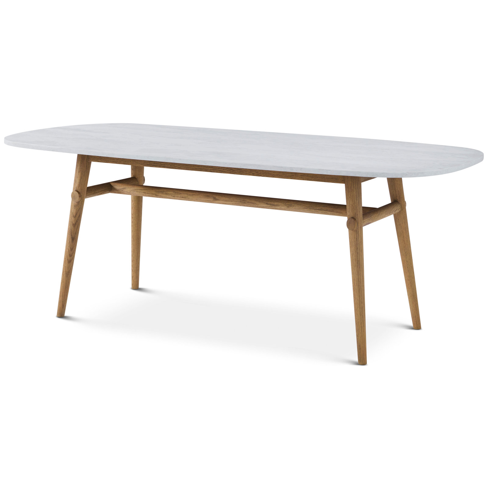 Dining Table, 30" H x 78.74" L x 39.37" W, Natural