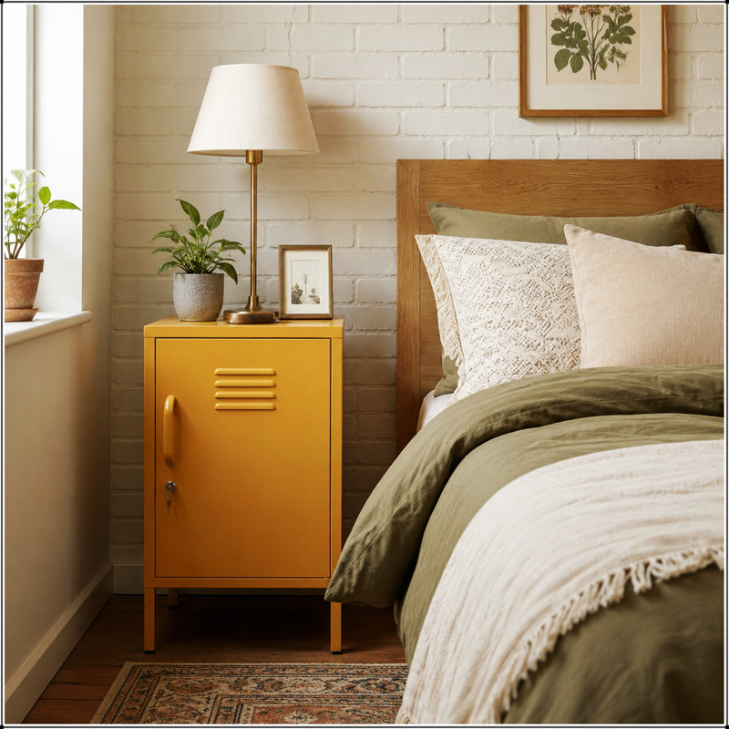 Armoire de rangement en métal durable et multifonctionnelle avec une capacité de charge élevée, idéale pour organiser et maximiser l'espace