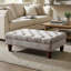 Velvet Upholstered Bench