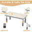 Ensemble de table et 6 chaises pour enfants, ensemble de table et de chaises pour tout-petits à hauteur réglable-107309398