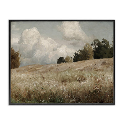 " Classic Nature Field Landscape "