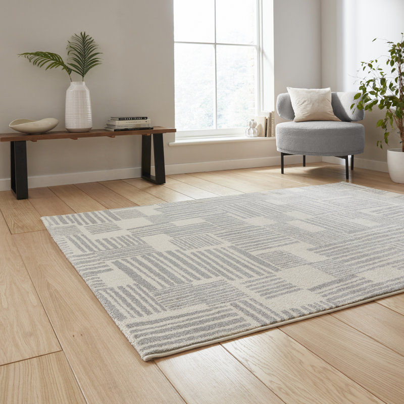 Catherine Lansfield Geometric Shapes Area Rug, Rectangle 120 x 170 cm