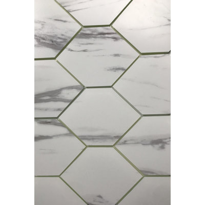 Tuscan Design 5.12'' W x 3.5'' L Glass Peel and Stick Mosaic Tile