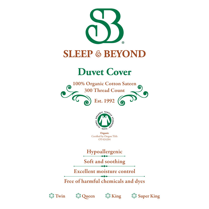 Cotton Standard Duvet Cover, King