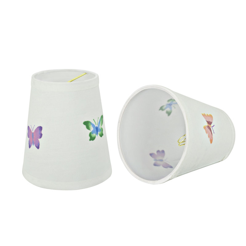 5.5'' H Cotton Empire Candelabra Shade