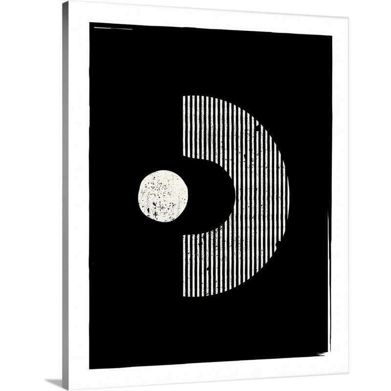 RetroGeo - Consume - reproduction sur toile, H 14 po x l 11 po x P 1,25 po, Toile tendue