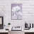 Epic Graffiti 'Elegant Hydrangea Purple'  by Katrina Pete Canvas Wall Art-106415943
