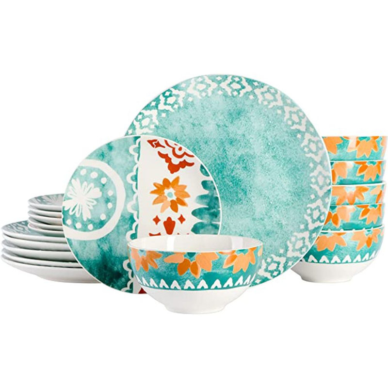 Tia Mowry Piece Ceramic Dinnerware Set - Service for 4