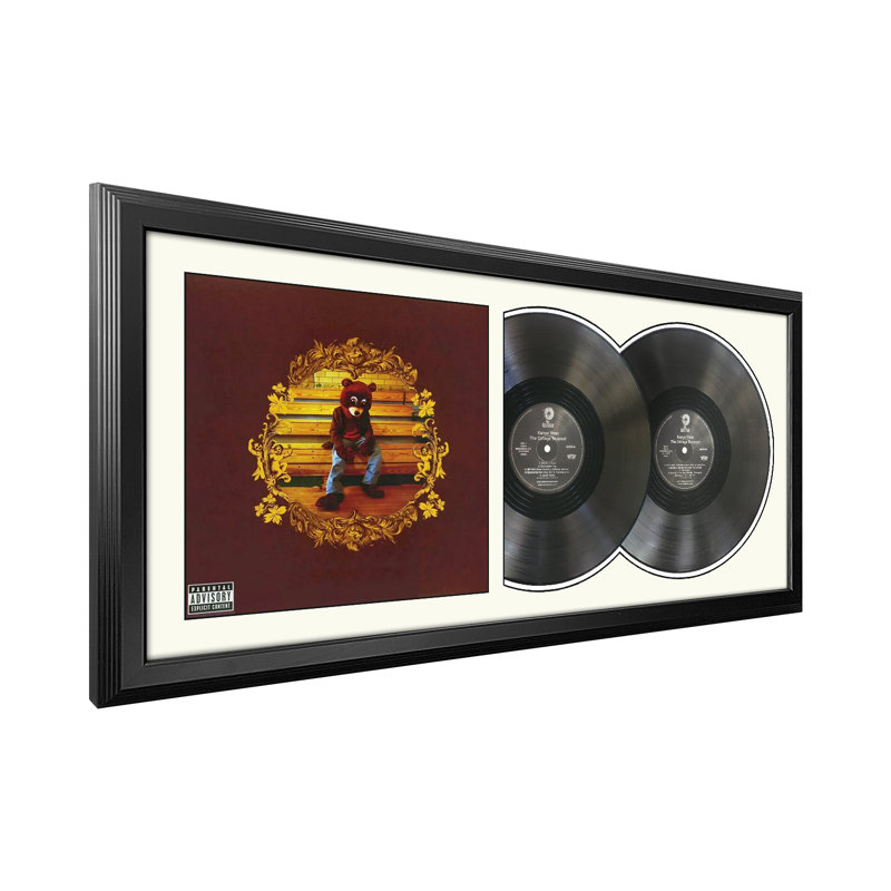 Double disque avec passe-partout blanc Kanye West, Blanc