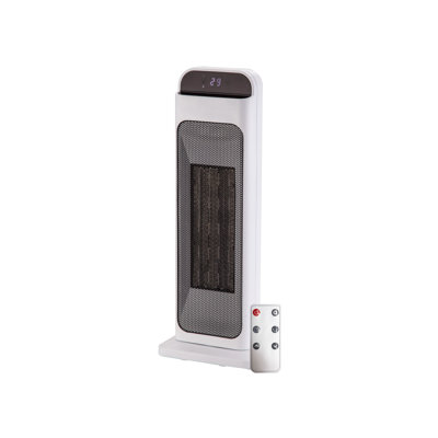 Ener - J Smart PTC Ceramic Tower Heater 2000W WiFi Oscillation White