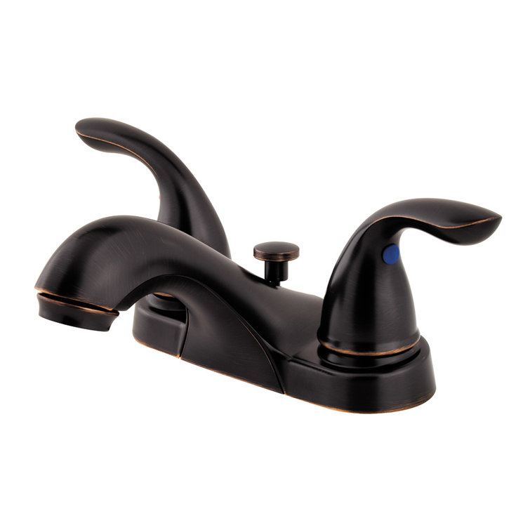Pfirst Series Centerset Standard Bathroom Faucet with Drain Assembly