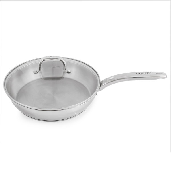  12 Stainless Steel Pan by Ozeri, 100% PTFE-Free Restaurant  Edition