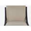 Fauteuil en cuir Sling - poivre