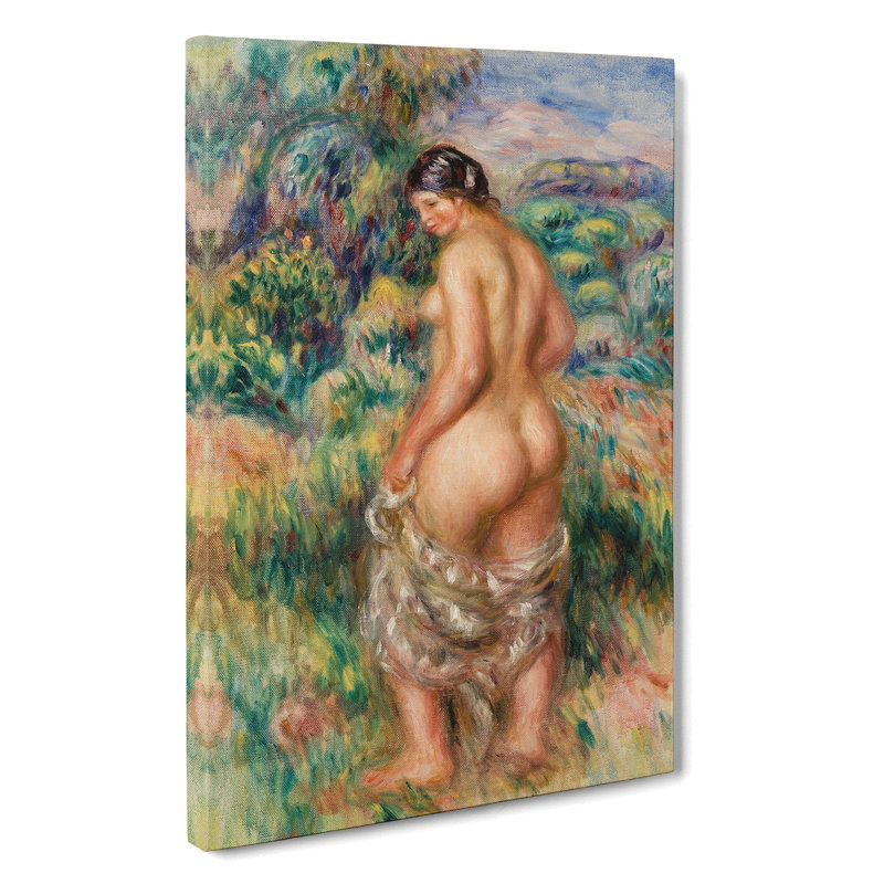 Standing Bather by Pierre-Auguste Renoir - Wrapped Canvas, 91cm H x 60cm W x 3cm D