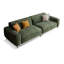 Coussin modulaire en polyester vert-611987051-611987049