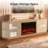 Mid-Century Modern Tv Stand With Fireplace-1527811611