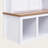62.9” W Farmhouse 4-in-1 Hall Tree with 6 Hanging Hooks, Mudroom Wood Grain Bench with Open Compartments – Entryway Shoe Cabinet with Seating Bench for Living Room, Hallway, Large Capacity Farmhouse Organizer, Anti-Tipping-2108805323