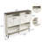 Flip Door Shoe Storage Cabinet with Adjustable Shelves-900705775-888213396