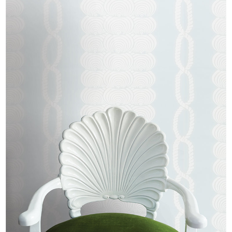 Coralline Wallpaper, Gray