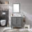 Angelissa 30'' Single Bathroom Vanity with Engineered Stone Top-2076693016-2059262434