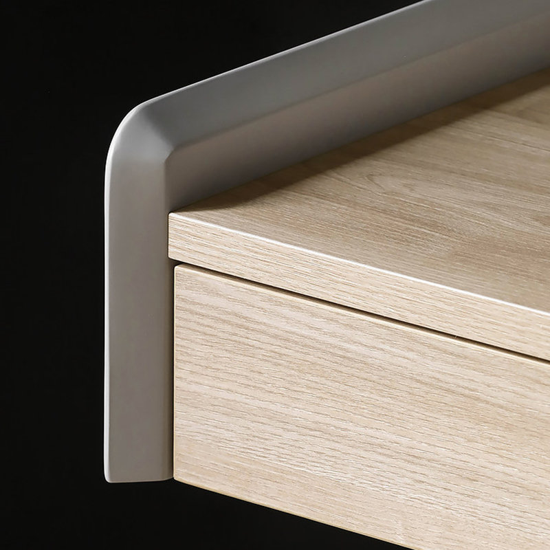 Bureau moderne à 2 tiroirs de style simple 47,24 po