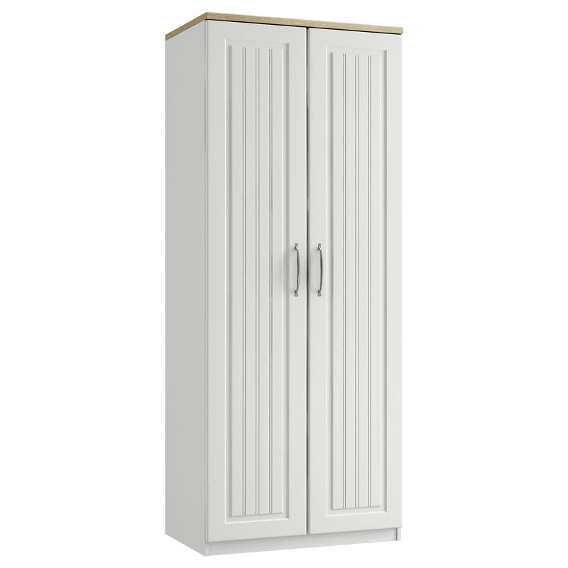 2 Door Manufactured Wood Wardrobe