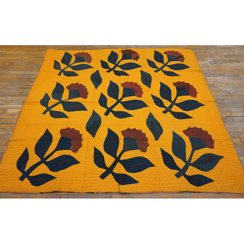 Antique Quilt America Flat Weave Rug