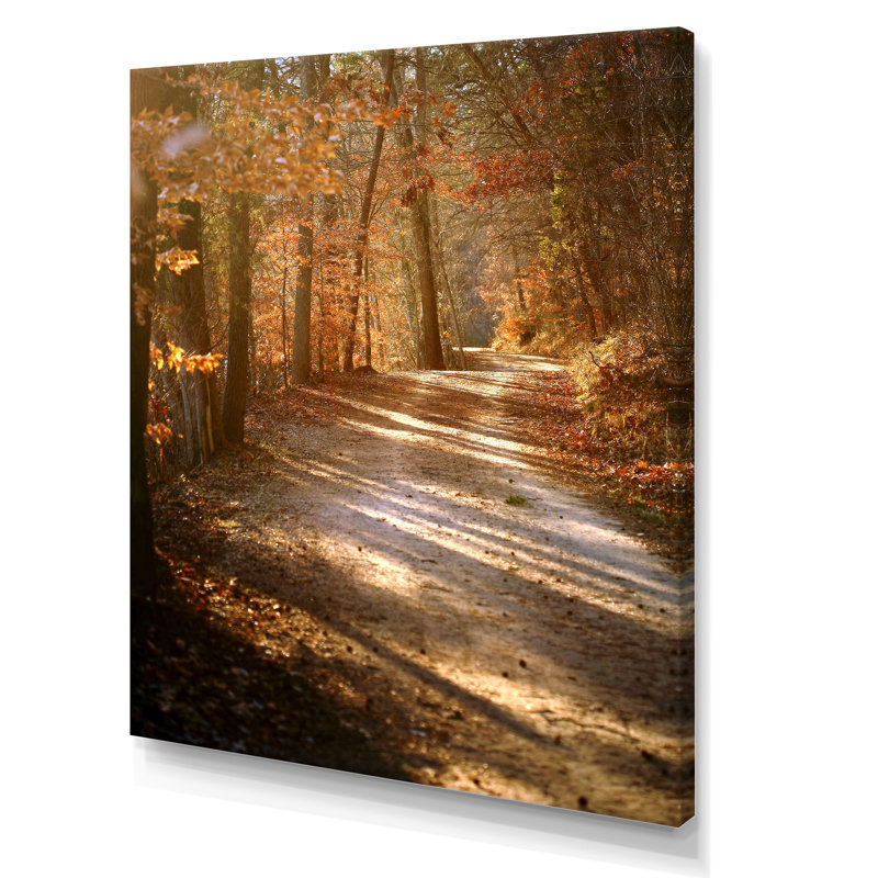 «Colorful Fall Leaves II», art mural traditionnel sur toile, H 44 po x l 34 po x P 1,5 po, Toile tendue