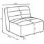 Fauteuil rembourré Benedic Naturel-1573356899