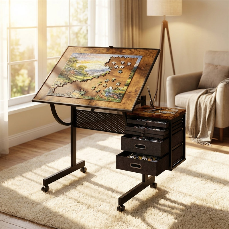 Table de casse-tête 1500 pièces en métal 1500 pièces