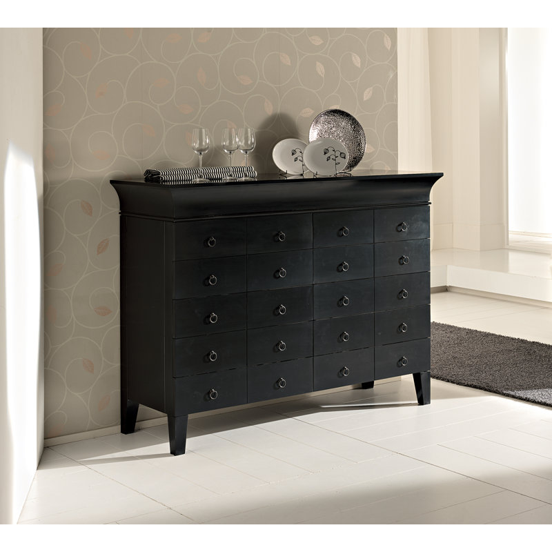 Hueytown 160 cm W Chest of 20 Drawers