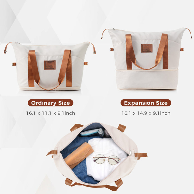 Ensemble de bagages 4 pièces - Valise à carreaux 20 po, valise à carreaux 28 po avec sac de toilette TSA