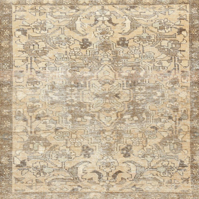 Tapis oriental brun / beige