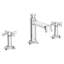 Oak Hill High Spout Widespread with Cross Handles-1368643244