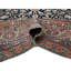 Tapis loulou rouge perse antique de 14 pi x 25 pi 9 po, bon état, propre et doux, taille manoir, noué à la main, 100% laine, très grand tapis oriental, très grand