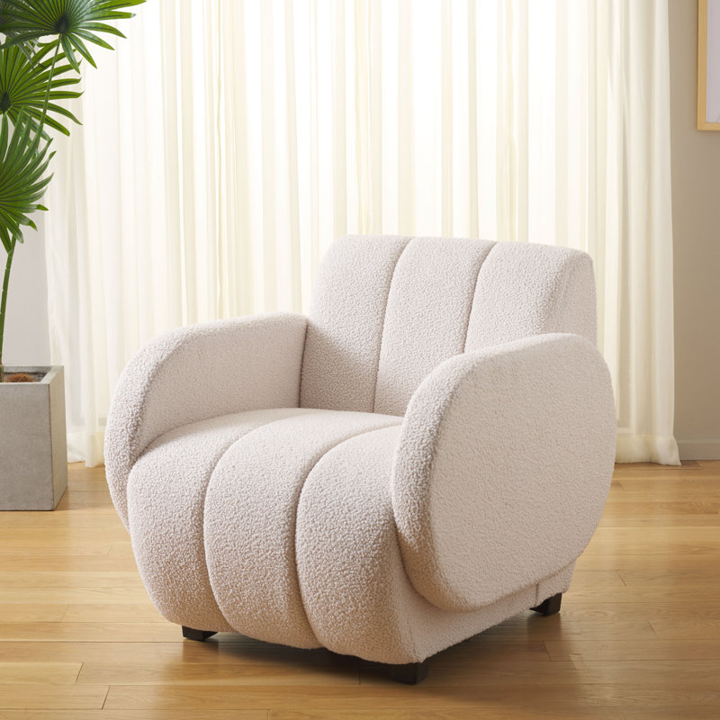 Fauteuil capitonné large de 26,8 po Kadiatu