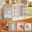 Sturdy Large Dog Crate With 2 With Double Doors-1267822643-1242805727
