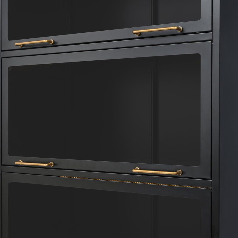 Grande vitrine en fer 78,75 po