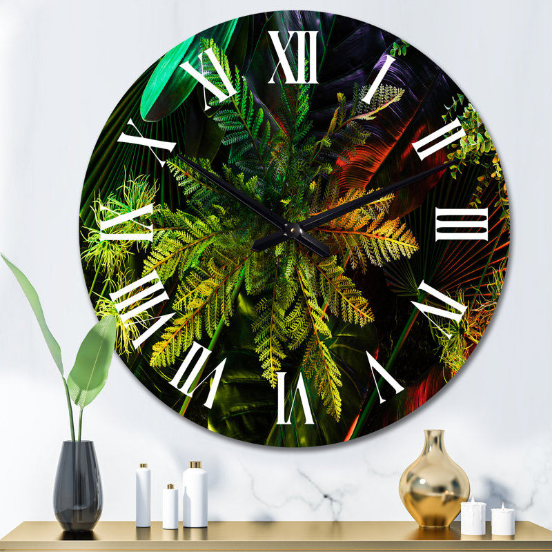 Horloge murale Tropical, Grand