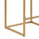 Upholstered Counter Stool with Metal Frame