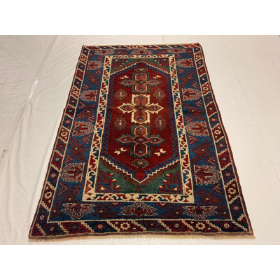 Tapis rétro rétro Battith Anatolian