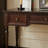 Classic Dark Brown 3-drawer Solid Wood Desk