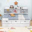Lit plateforme en bois avec 3 tiroirs Ephinne-361747499-361747498