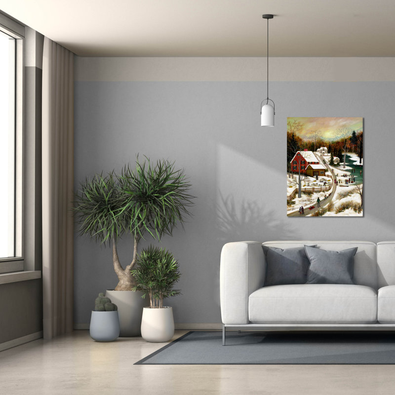  «March Twilight» par JL Munro, art mural sur toile, 26 po x 34 po