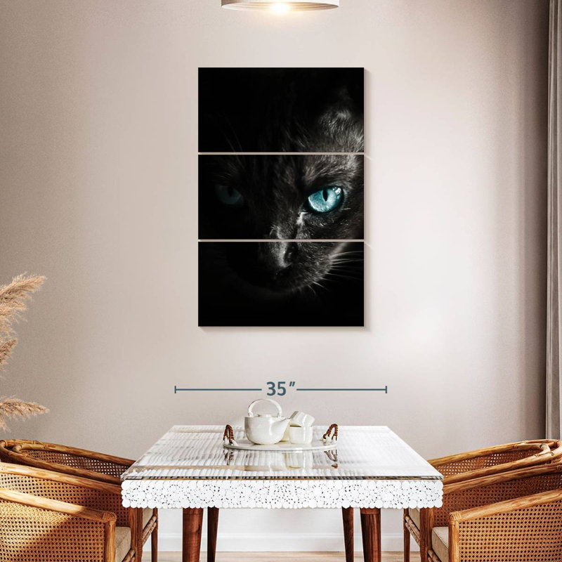 Brampt Scary Cat, 45" H x 28" W