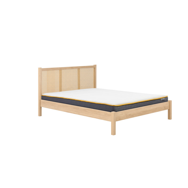 Noemi Bed Frame, Oak, Double (4'6)